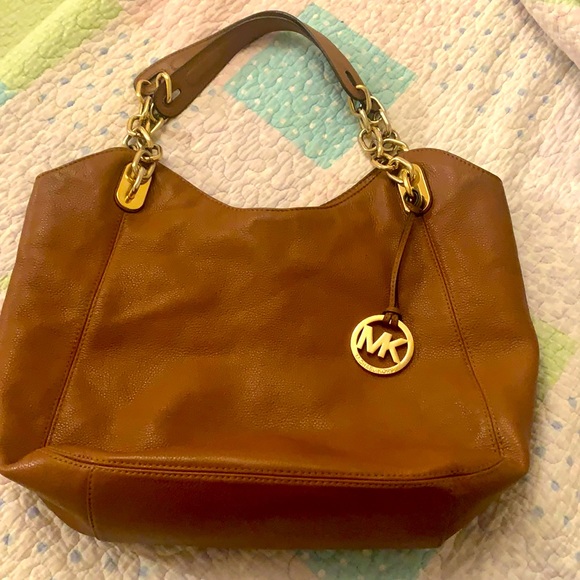 Soft leather Michael Korse Tote bag with wallet - Picture 3 of 4